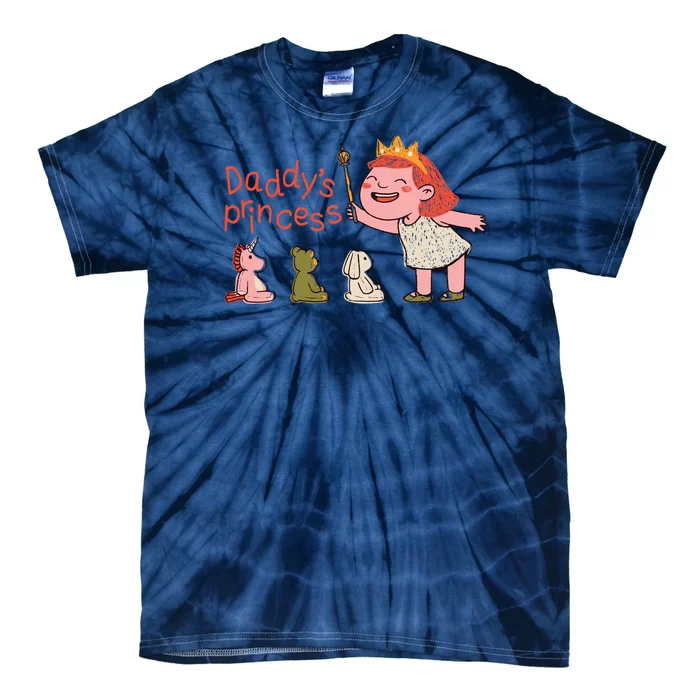 Daddy's Princess Tie-Dye T-Shirt