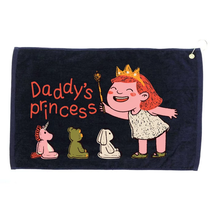 Daddy's Princess Grommeted Golf Towel