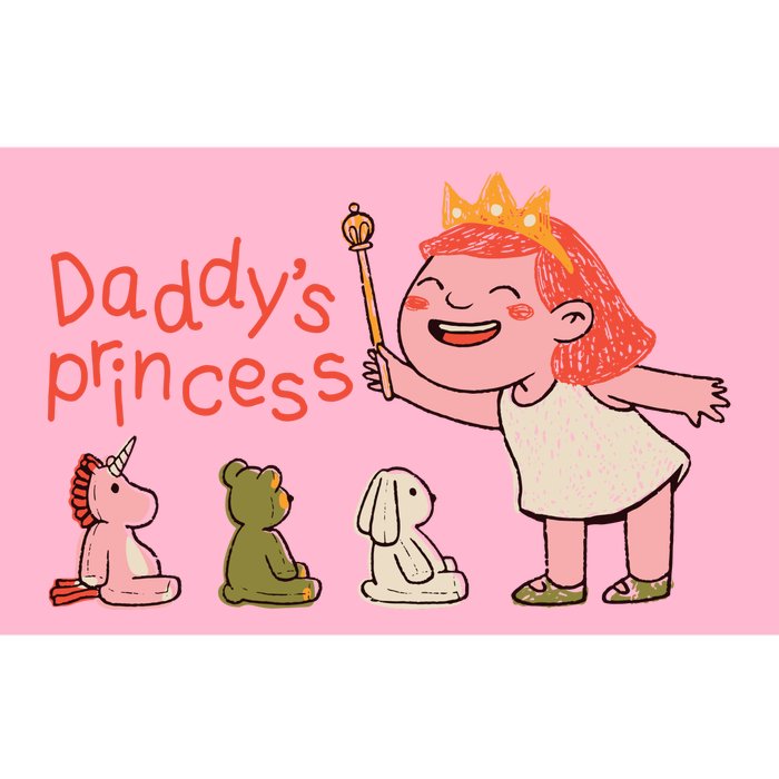 Daddy's Princess Bumper Sticker