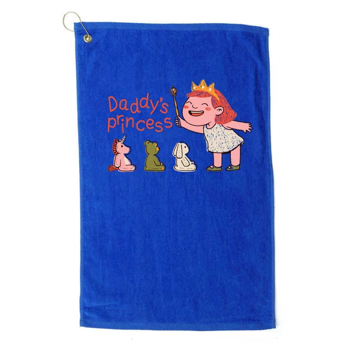 Daddy's Princess Platinum Collection Golf Towel