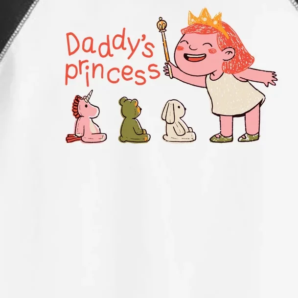 Daddy's Princess Toddler Fine Jersey T-Shirt