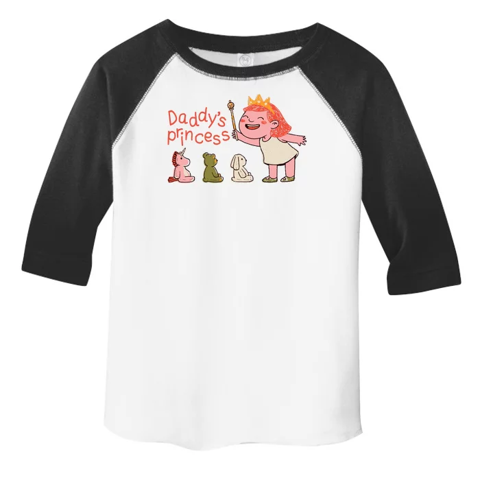 Daddy's Princess Toddler Fine Jersey T-Shirt