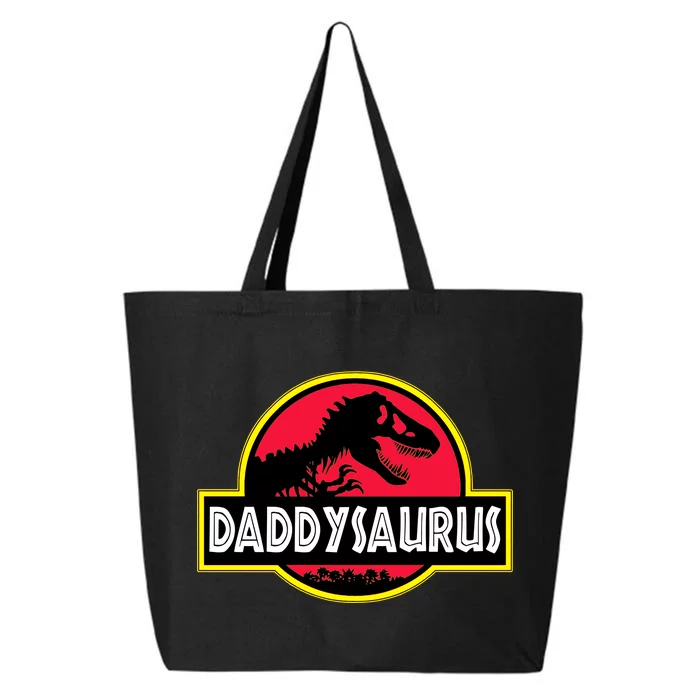 Daddysaurus Funny Daddy Dinosaur 25L Jumbo Tote