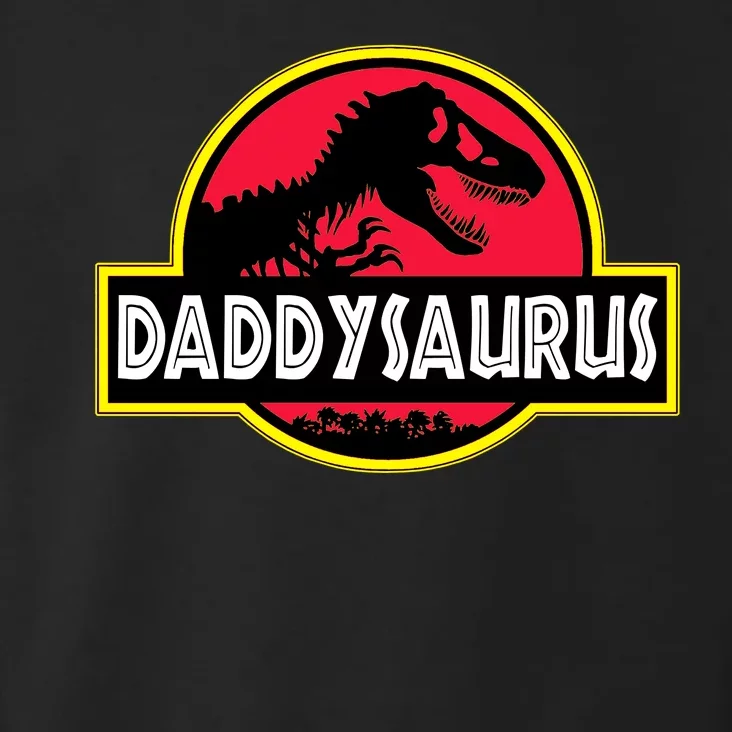 Daddysaurus Funny Daddy Dinosaur Toddler Hoodie