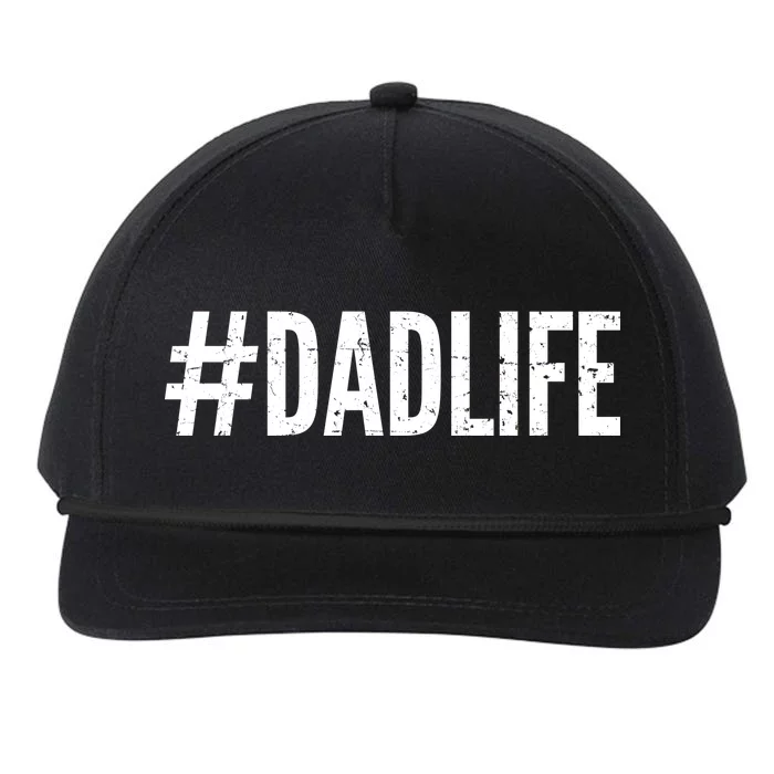 Dadlife Snapback Five-Panel Rope Hat