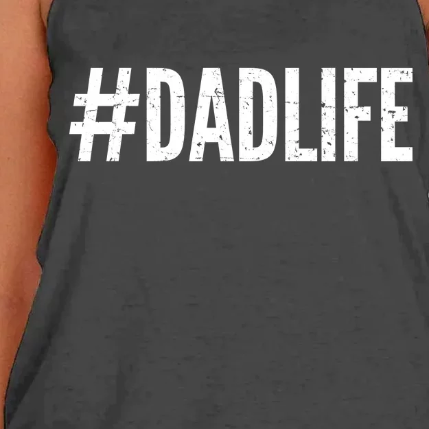 Dadlife Women's Knotted Racerback Tank