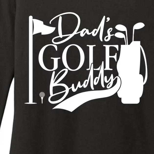 Dad's Golf Buddy Womens CVC Long Sleeve Shirt