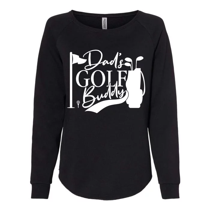 Dad's Golf Buddy Womens California Wash Sweatshirt