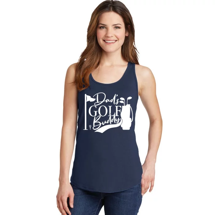 Dad's Golf Buddy Ladies Essential Tank