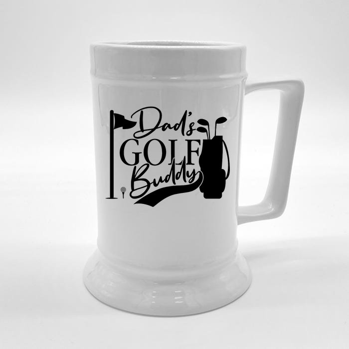 Dad's Golf Buddy Front & Back Beer Stein