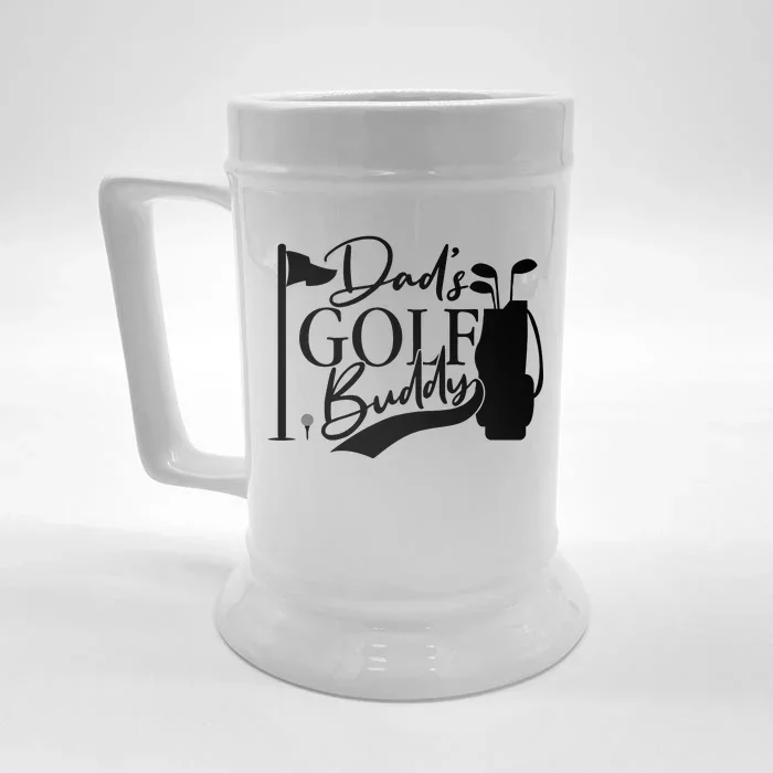 Dad's Golf Buddy Front & Back Beer Stein