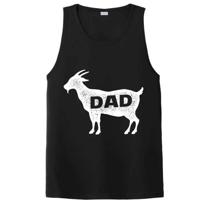 Dads The GOAT Performance Tank