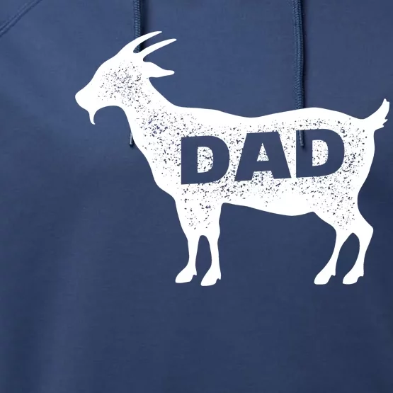 Dads The GOAT Performance Fleece Hoodie