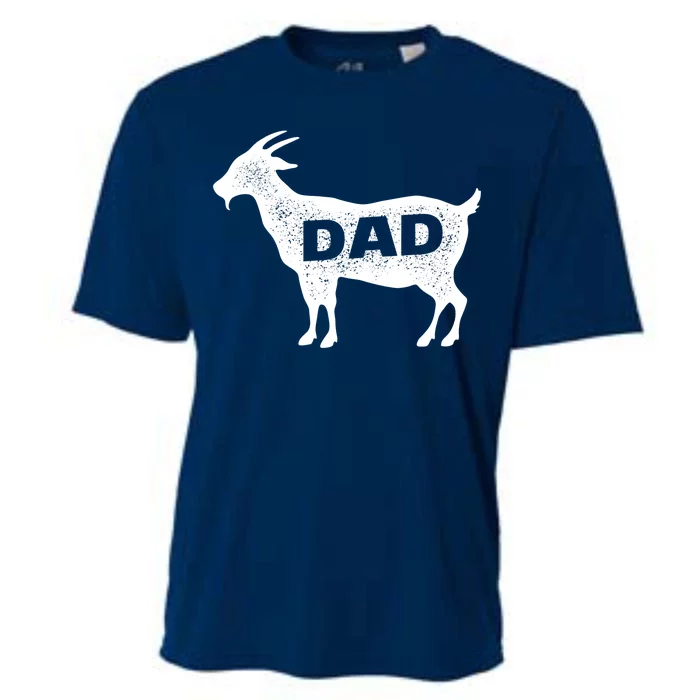 Dads The GOAT Cooling Performance Crew T-Shirt