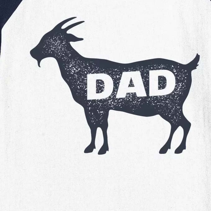 Dads The GOAT Baseball Sleeve Shirt