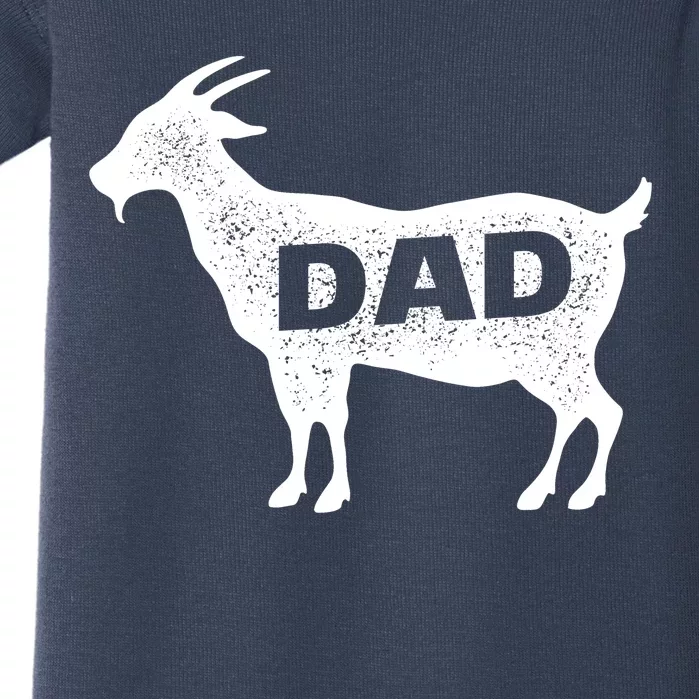 Dads The GOAT Baby Bodysuit