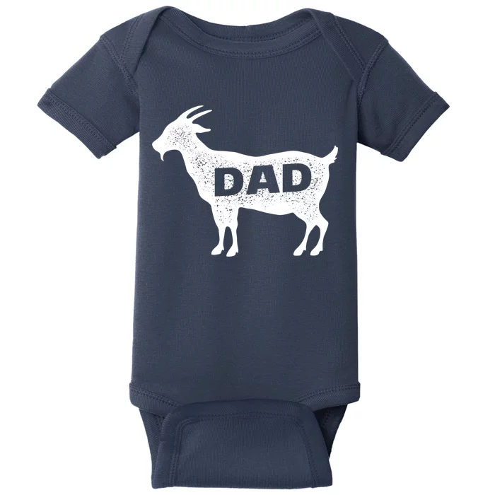 Dads The GOAT Baby Bodysuit