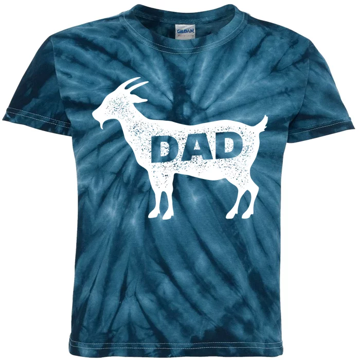 Dads The GOAT Kids Tie-Dye T-Shirt