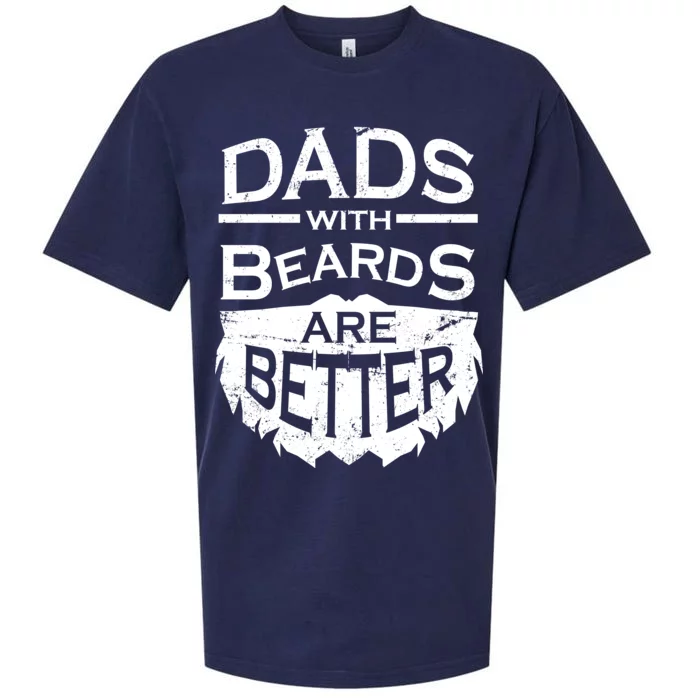 Dads With Beards Are Better Sueded Cloud Jersey T-Shirt