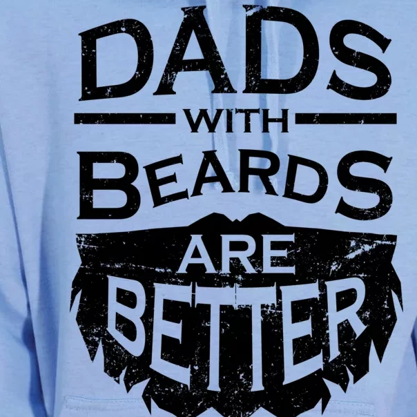 Dads With Beards Are Better Unisex Surf Hoodie