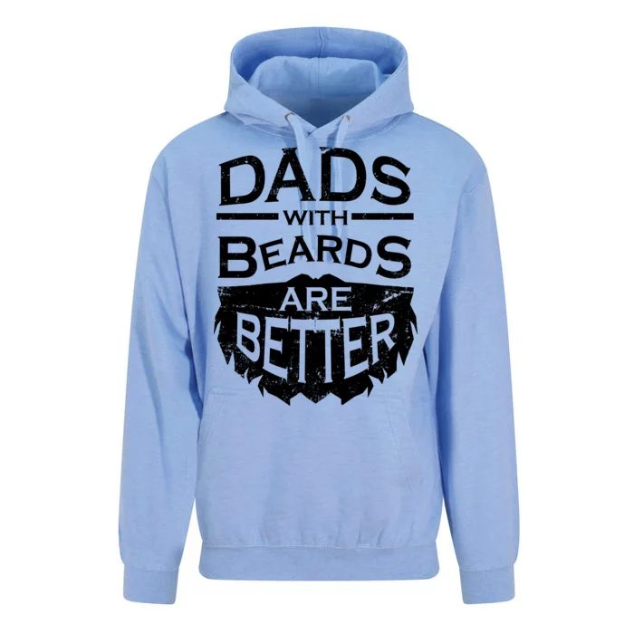 Dads With Beards Are Better Unisex Surf Hoodie