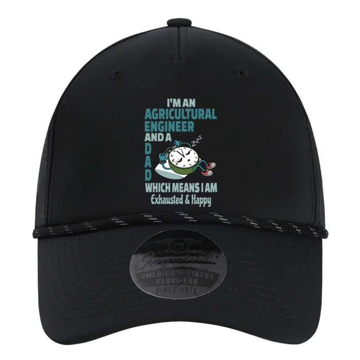 Dad Agricultural Engineer Tired Busy Exhausted Saying Meaningful Gift Performance The Dyno Cap