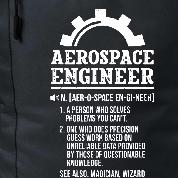 Definition Aerospace Engineer Aerospace Engineer Daily Commute Backpack