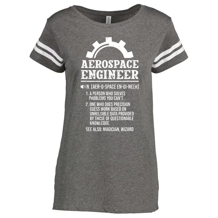 Definition Aerospace Engineer Aerospace Engineer Enza Ladies Jersey Football T-Shirt