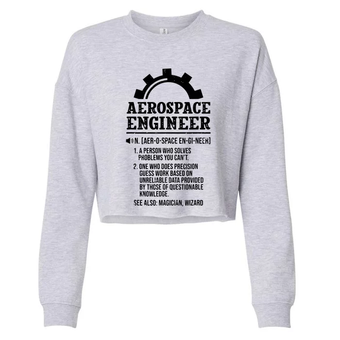 Definition Aerospace Engineer Aerospace Engineer Cropped Pullover Crew