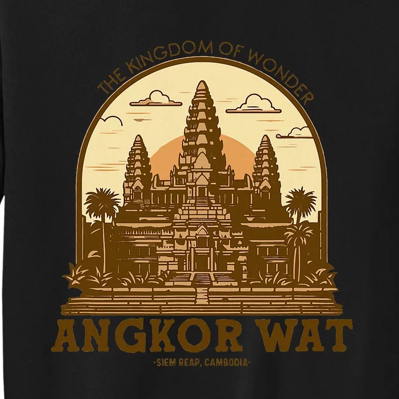 Discover And Explore Angkor Wat Of Khmer Cambodia Tall Sweatshirt