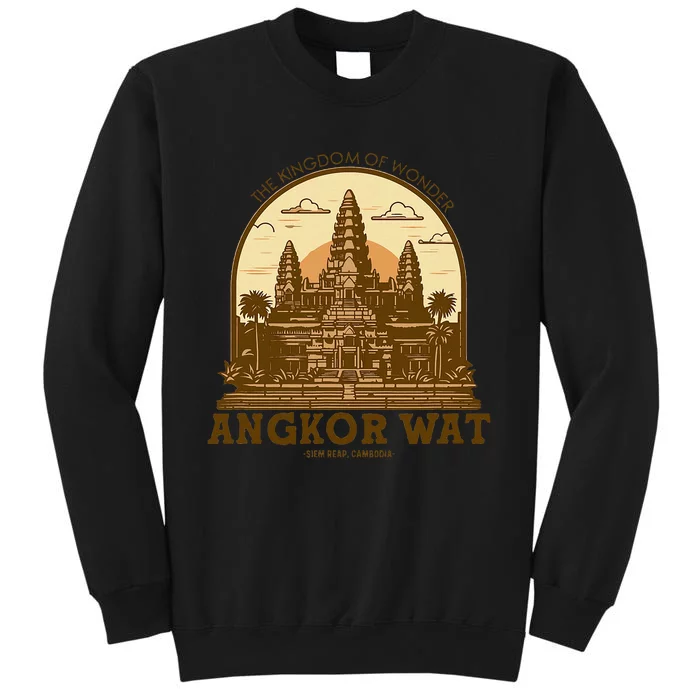 Discover And Explore Angkor Wat Of Khmer Cambodia Tall Sweatshirt