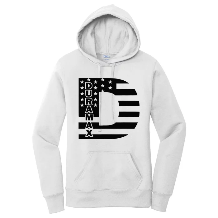 Duramax American Flag Women s Pullover Hoodie TeeShirtPalace