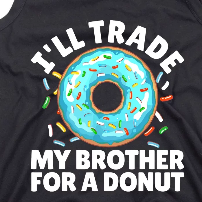 Donut Art For Boy Girl Brother Doughnut Lover Donuts Tank Top