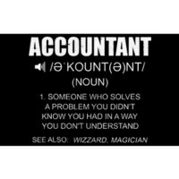 Definition Accountant Funny CPA Gift Taxation Audit Taxes Bumper Sticker