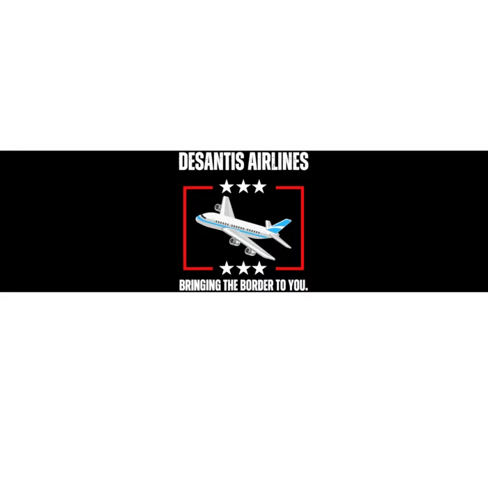 DeSantis Airlines Funny Political Meme DeSantis Airlines Bumper Sticker