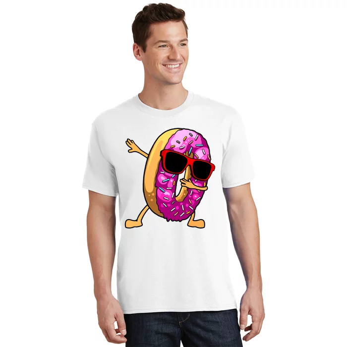 Donut Art For Women Dabbing Doughnut Donut Lover T-Shirt