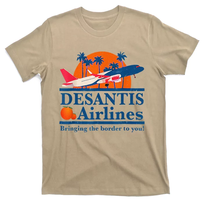 DeSantis Airlines Funny Political Meme Ron DeSantis Governor T-Shirt