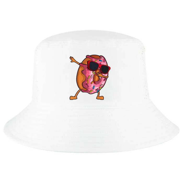 Donut Art For Women Dabbing Doughnut Donut Lover Cool Comfort Performance Bucket Hat