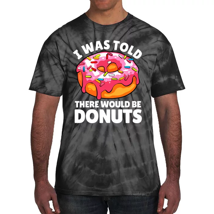 Donut Art For Women Doughnut Novelty Lover Donut Tie-Dye T-Shirt