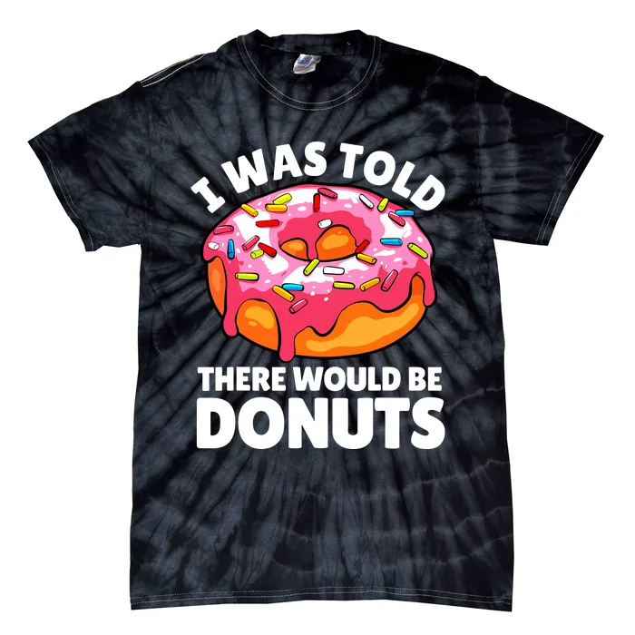 Donut Art For Women Doughnut Novelty Lover Donut Tie-Dye T-Shirt