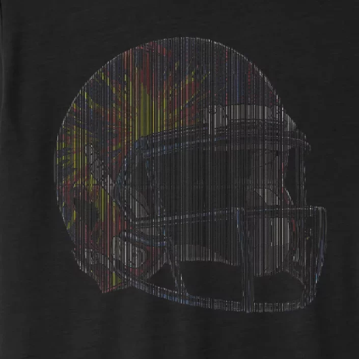 Dynamic American Football Helmet ChromaSoft Performance T-Shirt