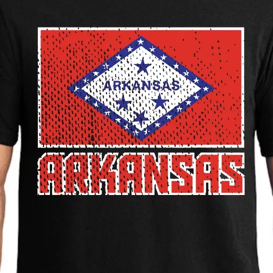 Distressed Arkansas Flag Pajama Set