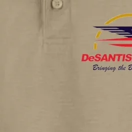 DeSantis Airlines Funny Political Meme Ron DeSantis Dry Zone Grid Performance Polo