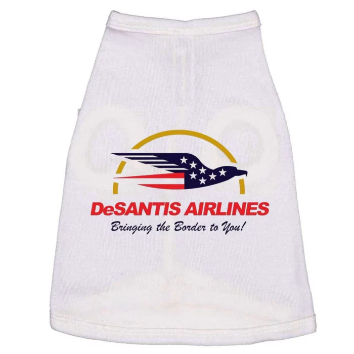 DeSantis Airlines Funny Political Meme Ron DeSantis Doggie Tank