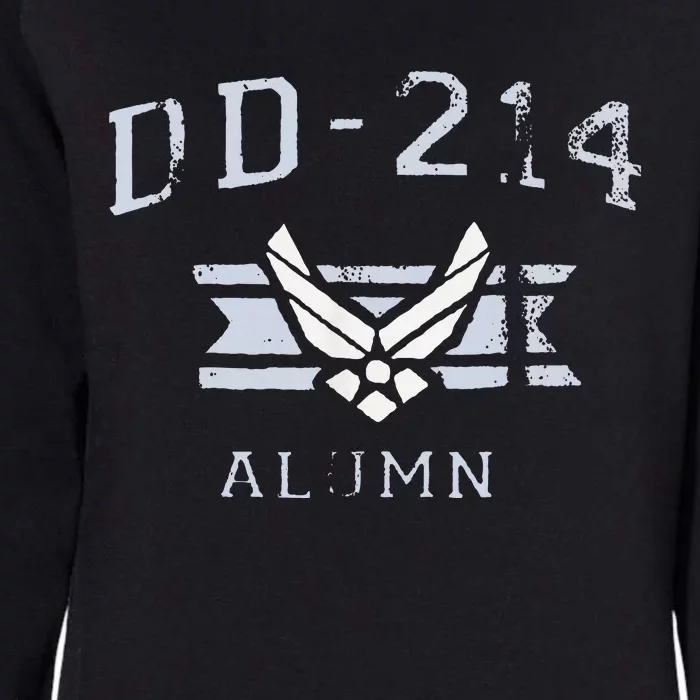 Dd214 Ai.R. Force Alumni Usaf Veteran Womens California Wash Sweatshirt