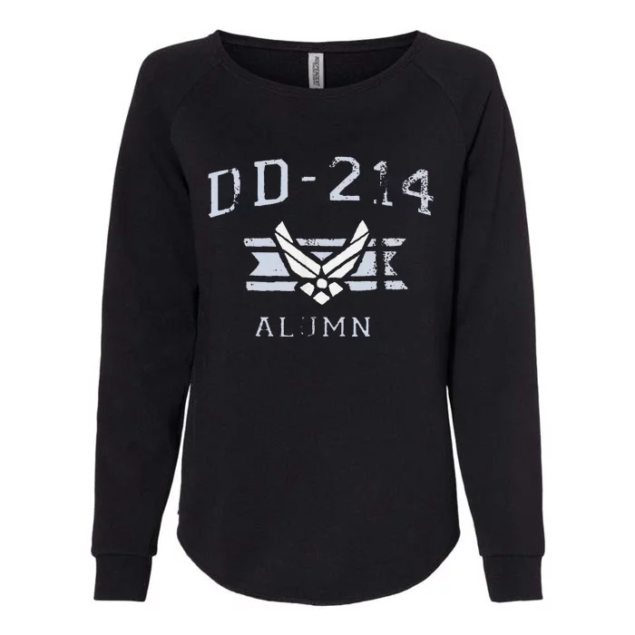 Dd214 Ai.R. Force Alumni Usaf Veteran Womens California Wash Sweatshirt