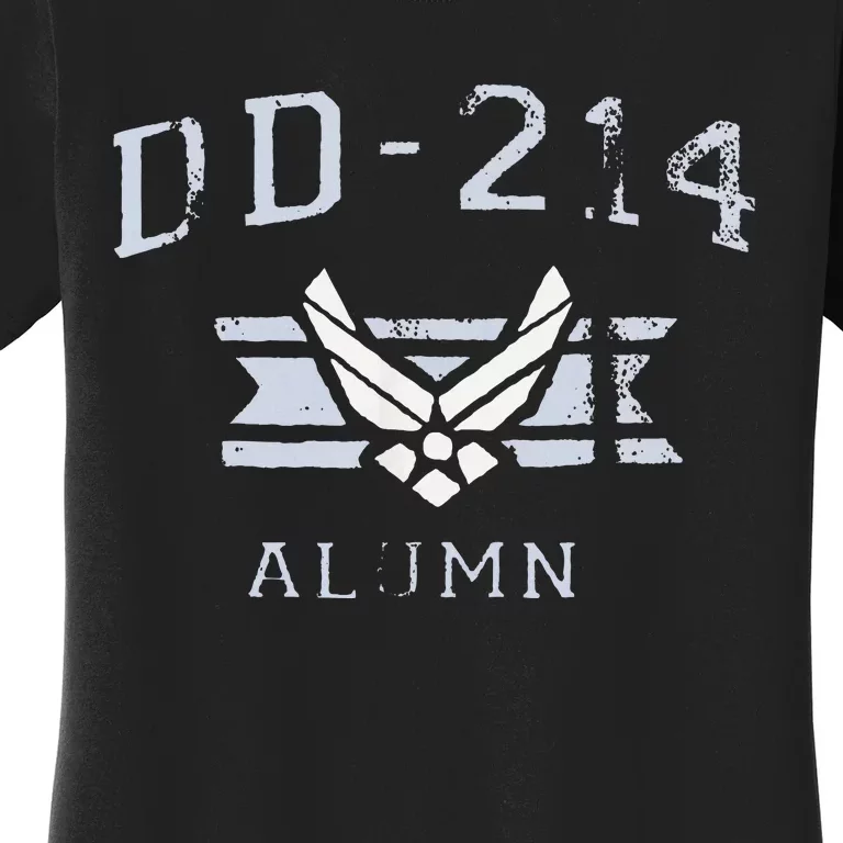 Dd214 Ai.R. Force Alumni Usaf Veteran Women's T-Shirt