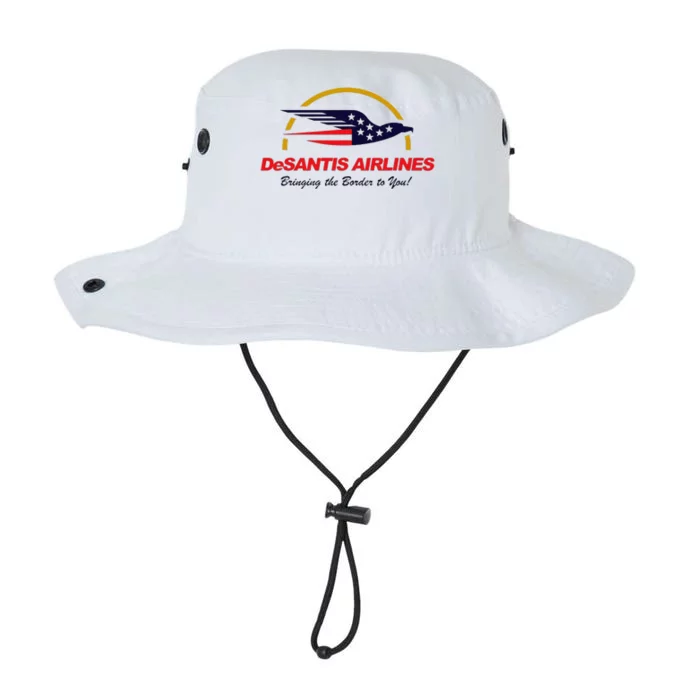 Desantis Airlines Funny Political Meme Ron Desantis Legacy Cool Fit Booney Bucket Hat