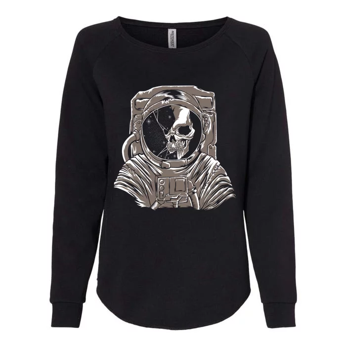 Dead Astronaut Forgotten In Space Galaxy Explorer Meaningful Gift Womens California Wash Sweatshirt