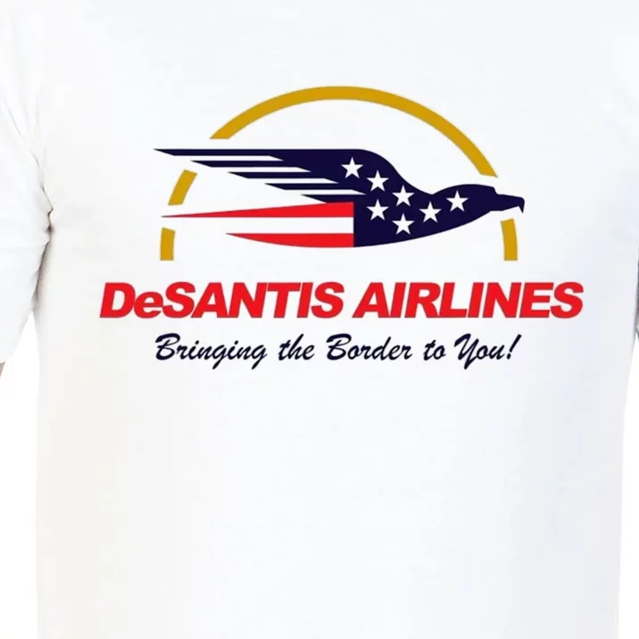 DeSantis Airlines Funny Political Meme Ron DeSantis Comfort Colors T-Shirt